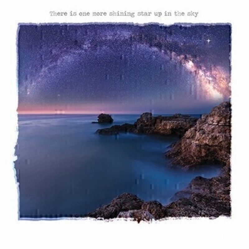 Shining Star With Quote Blank Greetings Card by Paper Rose This blank greetings card called Shining Star features the stars above the Black Sea with the inspirational message There Is One More Shining Star Up In The Sky written on the front.  This card is perfect to send to someone for any occasion and has been left blank inside so you can write your own message. It comes complete with an envelope and is a lovely card from the Art Group.